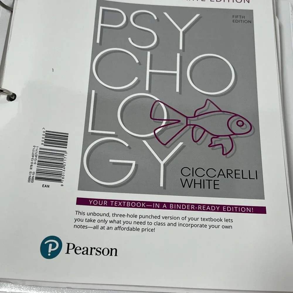 Psychology -- Books a la Carte‎ by J. White and Saundra Ciccarelli (2016,...